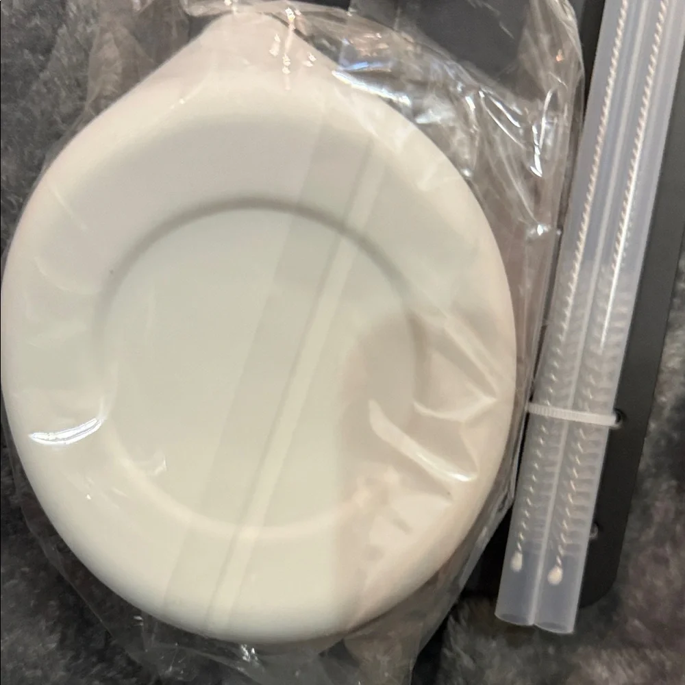 White straw lid Set